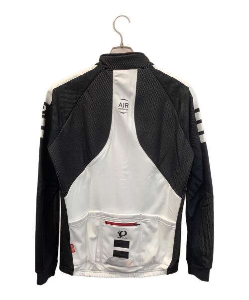 PEARL IZUMI（パールイズミ）PEARL IZUMI (パールイズミ) ウインドブレーカー ホワイト×ブラック サイズ:L 未使用品の古着・服飾アイテム