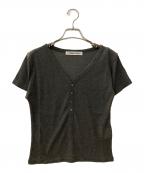 PRANK PROJECTプランクプロジェクト）の古着「Henley Layered Top / ヘンリーレイヤードトップ」｜グレー