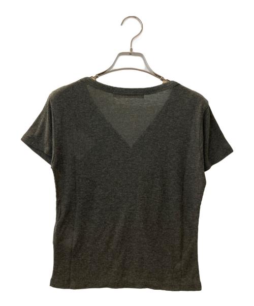 PRANK PROJECT（プランクプロジェクト）PRANK PROJECT (プランクプロジェクト) Henley Layered Top / ヘンリーレイヤードトップ グレー サイズ:F 未使用品の古着・服飾アイテム