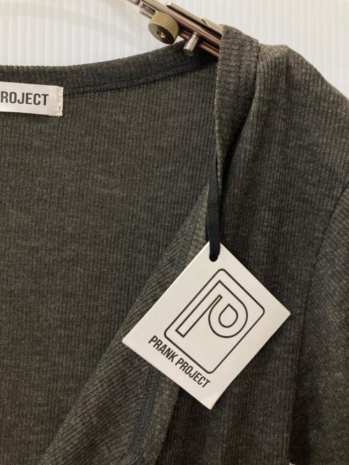 PRANK PROJECT（プランクプロジェクト）PRANK PROJECT (プランクプロジェクト) Henley Layered Top / ヘンリーレイヤードトップ グレー サイズ:F 未使用品の古着・服飾アイテム