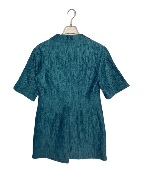 UNITED TOKYO（ユナイテッドトーキョー）UNITED TOKYO (ユナイテッドトーキョー) UNITED TOKYO ファジージャガードハーフジャケット グリーン サイズ:Freeの古着・服飾アイテム