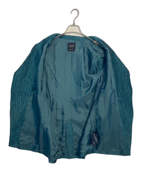 UNITED TOKYO（ユナイテッドトーキョー）UNITED TOKYO (ユナイテッドトーキョー) UNITED TOKYO ファジージャガードハーフジャケット グリーン サイズ:Freeの古着・服飾アイテム