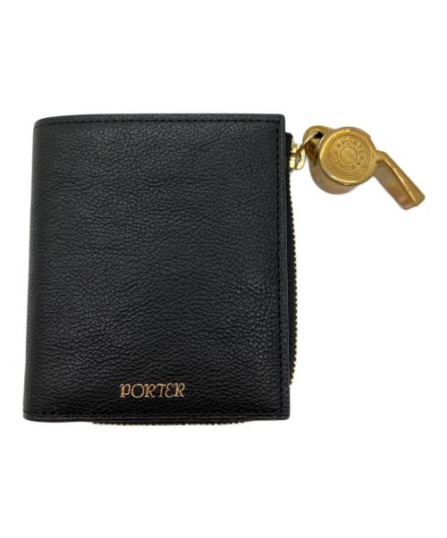 PORTER（ポーター）PORTER (ポーター) 2つ折り財布/タイニーパース ブラックの古着・服飾アイテム