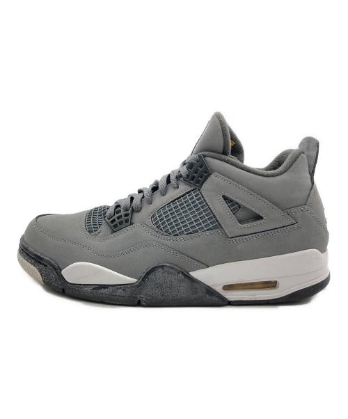 NIKE（ナイキ）NIKE (ナイキ) ハイカットスニーカー/Air Jordan 4 /エアジョーダン4 グレー サイズ:28.5の古着・服飾アイテム