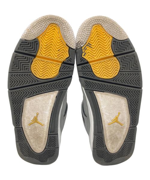 NIKE（ナイキ）NIKE (ナイキ) ハイカットスニーカー/Air Jordan 4 /エアジョーダン4 グレー サイズ:28.5の古着・服飾アイテム