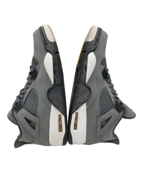 NIKE（ナイキ）NIKE (ナイキ) ハイカットスニーカー/Air Jordan 4 /エアジョーダン4 グレー サイズ:28.5の古着・服飾アイテム