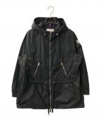 MONCLERモンクレール）の古着「ナイロンフーテッドジャケット」｜ブラック