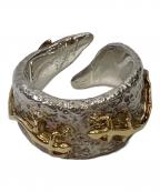 IMPRESSEインプレッセ）の古着「シルバーリング」｜シルバー×ゴールド