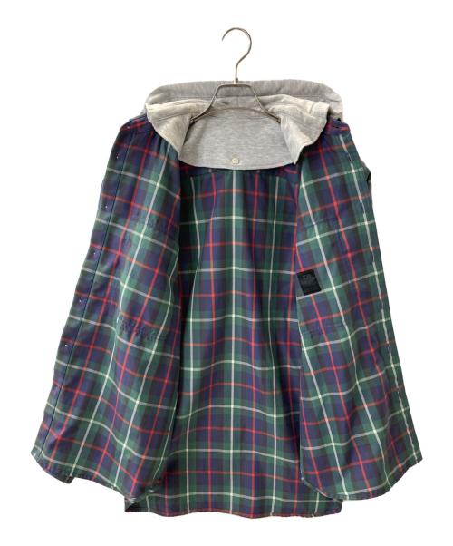 DAIWA PIER39（ダイワ ピア39）DAIWA PIER39 (ダイワ ピア39) シャツジャケット グリーン×グレー サイズ:Sの古着・服飾アイテム