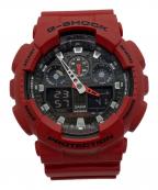 CASIOカシオ）の古着「リストウォッチ」｜レッド