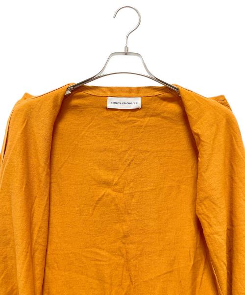 extreme cashmere（エクストリーム カシミア）EXTREME CASHMERE (エクストリーム カシミア) カーディガン ブラウン サイズ:表記なしの古着・服飾アイテム