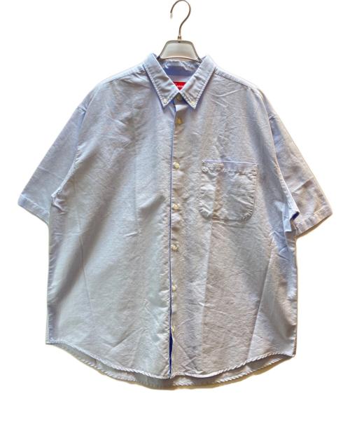 SUPREME（シュプリーム）SUPREME (シュプリーム) 半袖シャツ ブルー サイズ:Ｌの古着・服飾アイテム