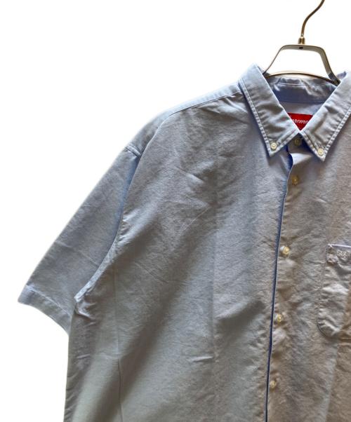 SUPREME（シュプリーム）SUPREME (シュプリーム) 半袖シャツ ブルー サイズ:Ｌの古着・服飾アイテム
