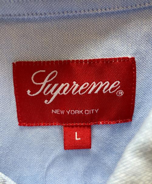 SUPREME（シュプリーム）SUPREME (シュプリーム) 半袖シャツ ブルー サイズ:Ｌの古着・服飾アイテム