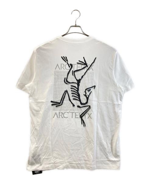 ARC'TERYX（アークテリクス）ARC'TERYX (アークテリクス) Multi Bird Logo SS / マルチバードロゴプリントTシャツ ホワイト サイズ:L 未使用品の古着・服飾アイテム