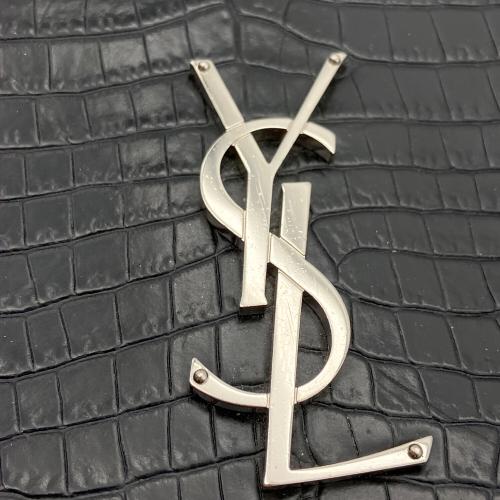 Saint Laurent Paris（サンローランパリ）Saint Laurent Paris (サンローランパリ) チェーンショルダーバッグ ブラックの古着・服飾アイテム