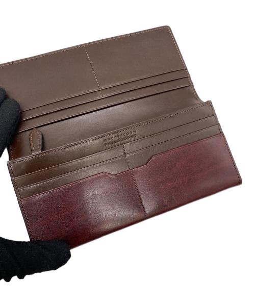 MACKINTOSH PHILOSOPHY（マッキントッシュ フィロソフィー）MACKINTOSH PHILOSOPHY (マッキントッシュ フィロソフィー) 2つ折り長財布 ブラウン サイズ:表記無しの古着・服飾アイテム