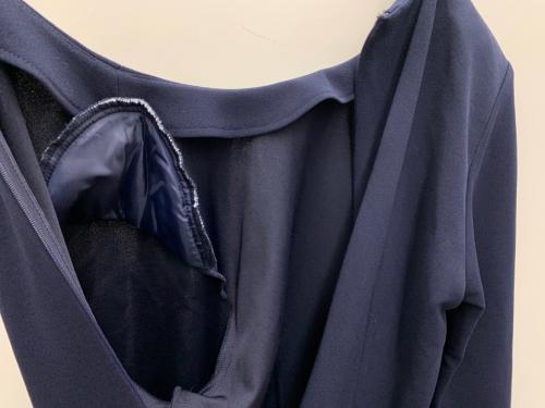 RIVE DROITE（リヴドロワ）RIVE DROITE (リヴドロワ) ジャージーワンピース ネイビー サイズ:FREE 未使用品の古着・服飾アイテム