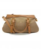 PRADAプラダ）の古着「ハンドバッグ/ショルダーバッグ/2WAY」｜ブラウン