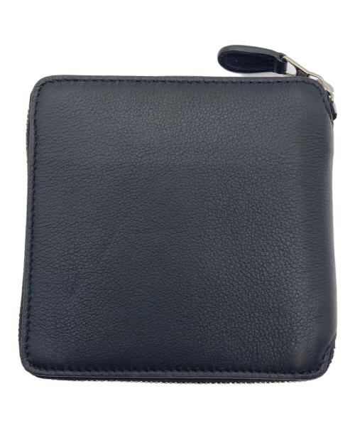BALENCIAGA（バレンシアガ）BALENCIAGA (バレンシアガ) スクエアフォールドウォレット/2つ折り財布/ファスナー財布/ジップ財布 ブラックの古着・服飾アイテム