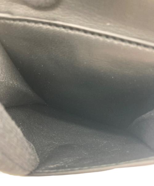 BALENCIAGA（バレンシアガ）BALENCIAGA (バレンシアガ) スクエアフォールドウォレット/2つ折り財布/ファスナー財布/ジップ財布 ブラックの古着・服飾アイテム