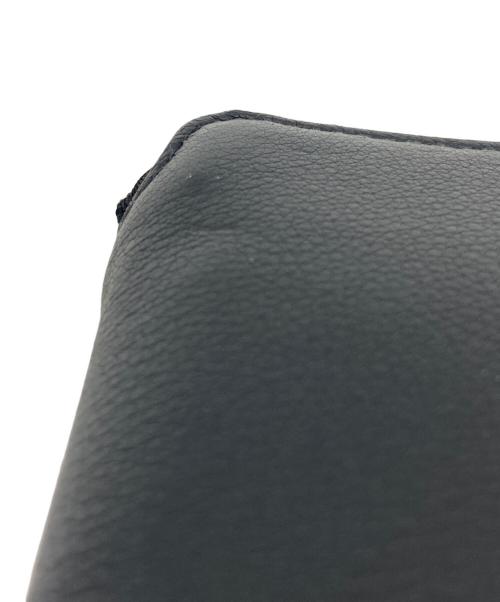 BALENCIAGA（バレンシアガ）BALENCIAGA (バレンシアガ) スクエアフォールドウォレット/2つ折り財布/ファスナー財布/ジップ財布 ブラックの古着・服飾アイテム