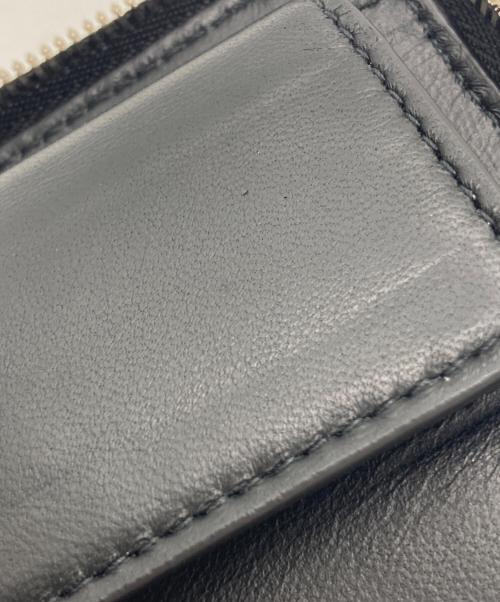 BALENCIAGA（バレンシアガ）BALENCIAGA (バレンシアガ) スクエアフォールドウォレット/2つ折り財布/ファスナー財布/ジップ財布 ブラックの古着・服飾アイテム