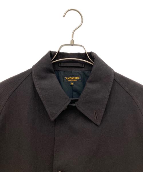 A vontade（アボンタージ）A vontade (アボンタージ) リティッシュウール Aラインシルエット ダークブラウン サイズ:Mの古着・服飾アイテム