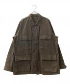 A vontadeアボンタージ）の古着「BDUジャケット」｜ダークブラウン