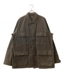 A vontade（アボンタージ）の古着「BDUジャケット」｜ダークブラウン