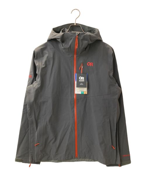OUTDOOR RESEARCH（アウトドアリサーチ）OUTDOOR RESEARCH (アウトドアリサーチ) ナイロンジャケット グレー サイズ:L 未使用品の古着・服飾アイテム