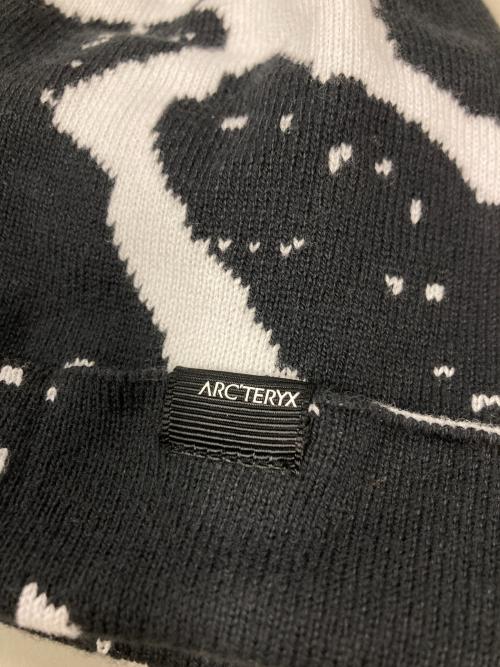ARC'TERYX（アークテリクス）ARC'TERYX (アークテリクス) Lightweight Grotto Toque / ビーニー ホワイト×ブラックの古着・服飾アイテム