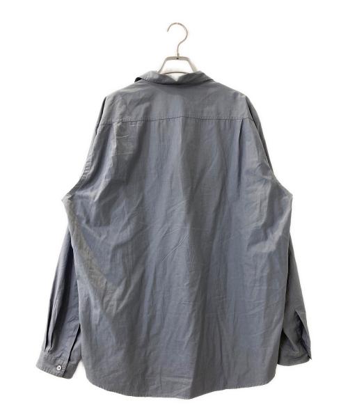 AURALEE（オーラリー）AURALEE (オーラリー) FINX TWILL P/O SHIRTS グレー サイズ:4の古着・服飾アイテム