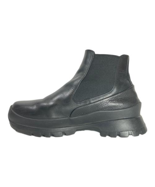 foot the coacher（フットザコーチャー）foot the coacher (フットザコーチャー) サイドゴアブーツ ブラック サイズ:8の古着・服飾アイテム