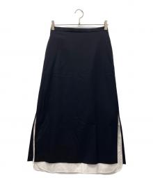 ebure（エブール）の古着「スカート」｜ネイビー