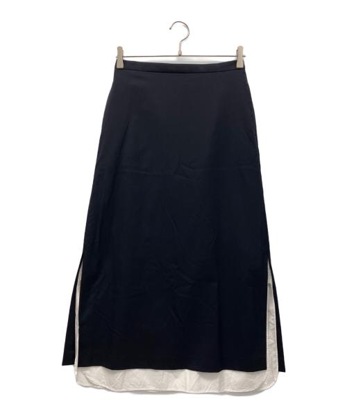 ebure（エブール）ebure (エブール) スカート ネイビー サイズ:38の古着・服飾アイテム