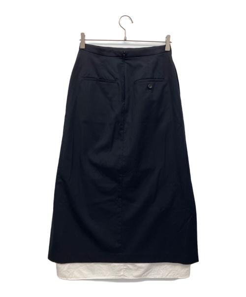 ebure（エブール）ebure (エブール) スカート ネイビー サイズ:38の古着・服飾アイテム