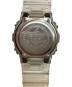 中古・古着 CASIO (カシオ) リストウォッチ クリア：8000円
