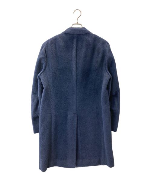 ISAIA（イザイア）ISAIA (イザイア) ダブルチェスターコート ネイビー サイズ:表記なし(実寸サイズをご参考下さい)の古着・服飾アイテム
