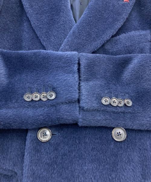 ISAIA（イザイア）ISAIA (イザイア) ダブルチェスターコート ネイビー サイズ:表記なし(実寸サイズをご参考下さい)の古着・服飾アイテム