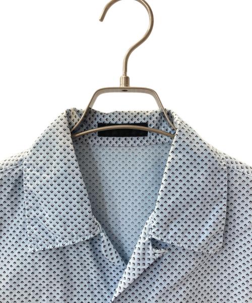 PRADA（プラダ）PRADA (プラダ) オープンカラーシャツ ブルー サイズ:Sの古着・服飾アイテム