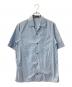 PRADA（プラダ）の古着「オープンカラーシャツ」｜ブルー