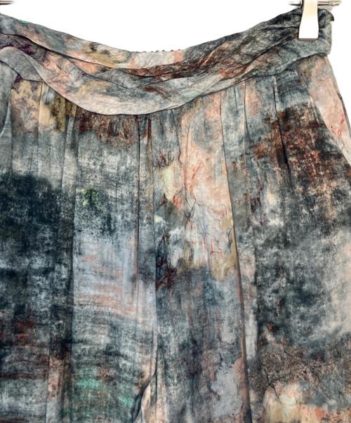 heliopole（エリオポール）heliopole (エリオポール) heliopole ORFEO STAMPA CUPRO PANTs マルチカラー サイズ:36 未使用品の古着・服飾アイテム