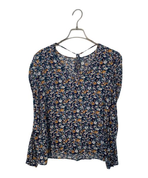 SHENERY（シーナリー）SHENERY (シーナリー) SHENERY 花柄ブラウス ネイビー サイズ:Free 未使用品の古着・服飾アイテム