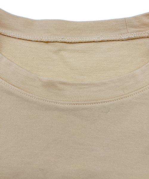 BEARDSLEY（ビアズリー）BEARDSLEY (ビアズリー) BIGラグランＴ イエロー サイズ:Fの古着・服飾アイテム