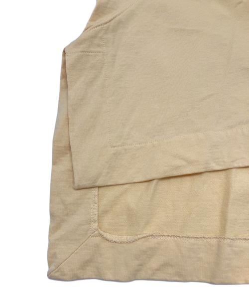 BEARDSLEY（ビアズリー）BEARDSLEY (ビアズリー) BIGラグランＴ イエロー サイズ:Fの古着・服飾アイテム