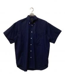 DAIWA PIER39（ダイワ ピア39）の古着「TECH BUTTON DOWN SHIRT S/S OX」｜ネイビー