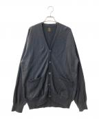 BATONERバトナ―）の古着「SEAISLAND COTTON V NECK CARDIGAN」｜グレー