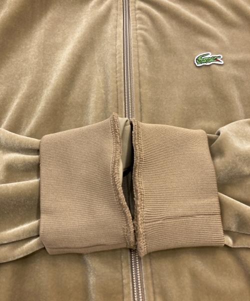 LACOSTE（ラコステ）LACOSTE (ラコステ) ベロアセットアップ カーキ サイズ:Mの古着・服飾アイテム
