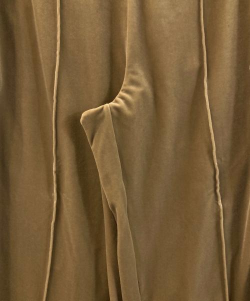 LACOSTE（ラコステ）LACOSTE (ラコステ) ベロアセットアップ カーキ サイズ:Mの古着・服飾アイテム